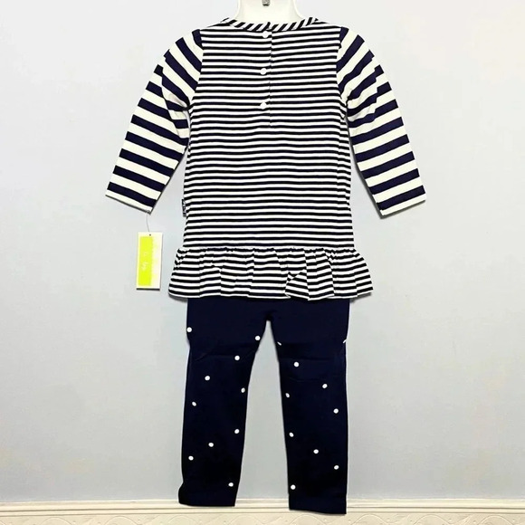 Le Top Boutique Toddler Girls Snowman Holiday Top & Pants Outfit Set Sz 24M NWT - Picture 7 of 9